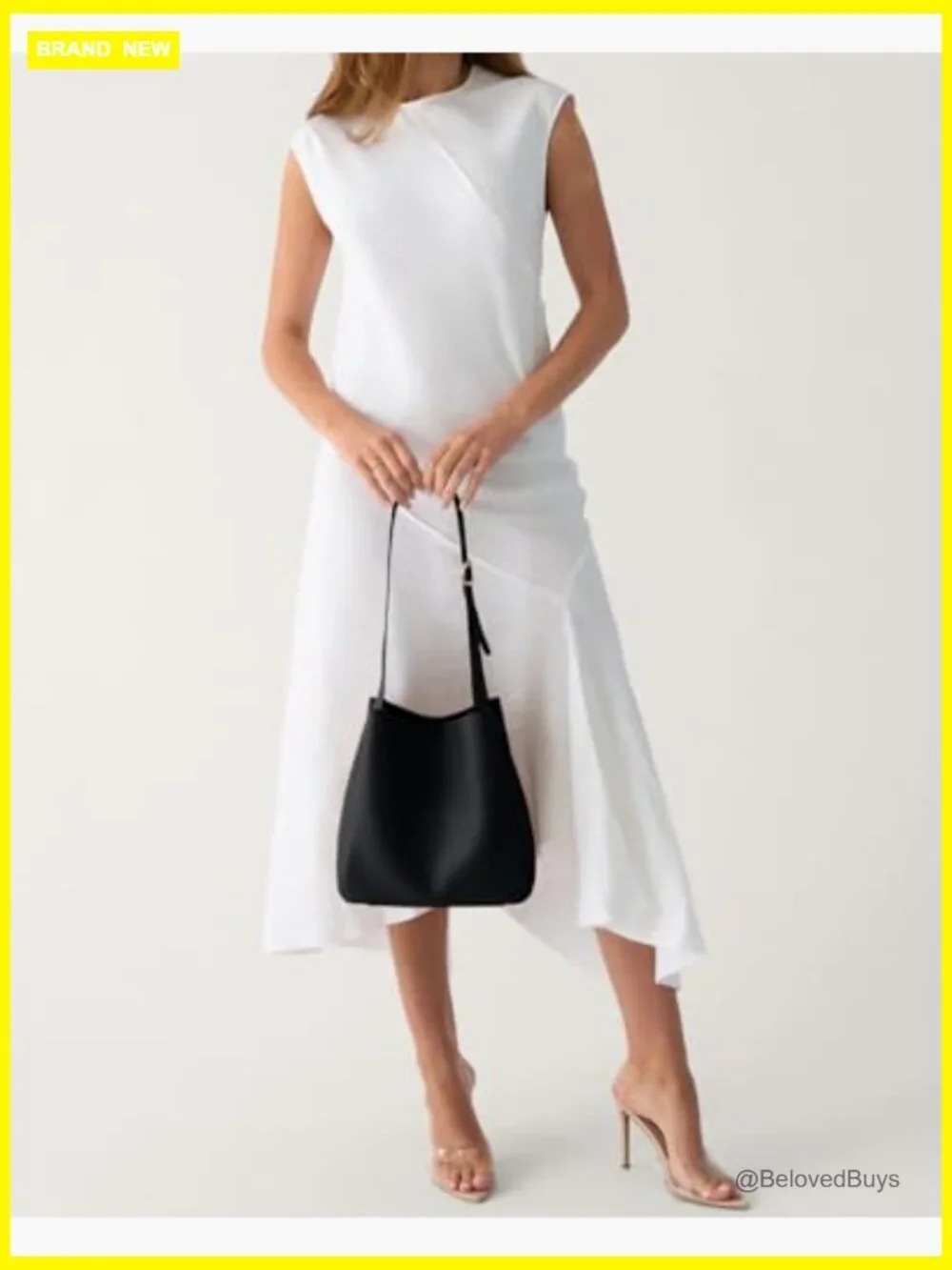 Slouchy Hobo Tote - Vegan Leather Shoulder Bag Medium
